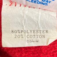 adidas アディダス USA製 パーカー トレフォイル ロゴ 80s レッド sizeS 瑞穂店