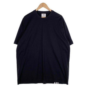Y-3 ワイスリー M 3 STP SS TEE スリーストライプショートスリーブTシャツ ブラック H16334 Size 2XL 福生店