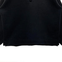 NIKE ナイキ 刺繍ロゴ ハーフジップ スウェット トレーナー ブラック sizeM 瑞穂店