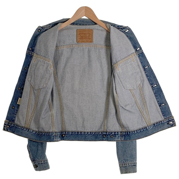 90's Levi's リーバイス 71557 3rd ボタン裏J30 BIG ビッグイー トラッカー デニムジャケット ライトブルー 71557-0208 Size 38 福生店
