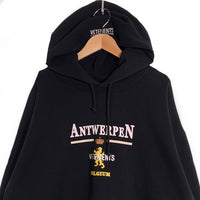 VETMENS ヴェトモン 19SS SECRET SOCIETY オーバーサイズ プルオーバー フーディー パーカー ブラック Size S 福生店