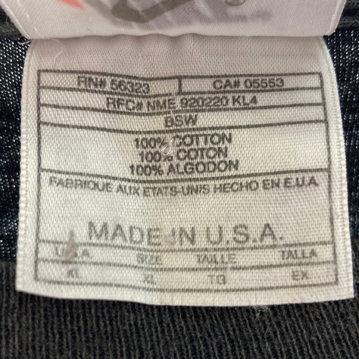 NIKE ナイキ 90's USA製 プリントTシャツ ブラック sizeXL 瑞穂