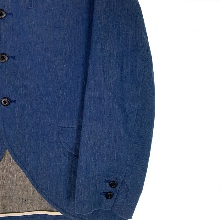 JELADO ジェラード COPANO コパノ インディゴネップデニム サックコート 4B テーラードジャケット ネイビー 本切羽 JC-1022 Size M 福生店