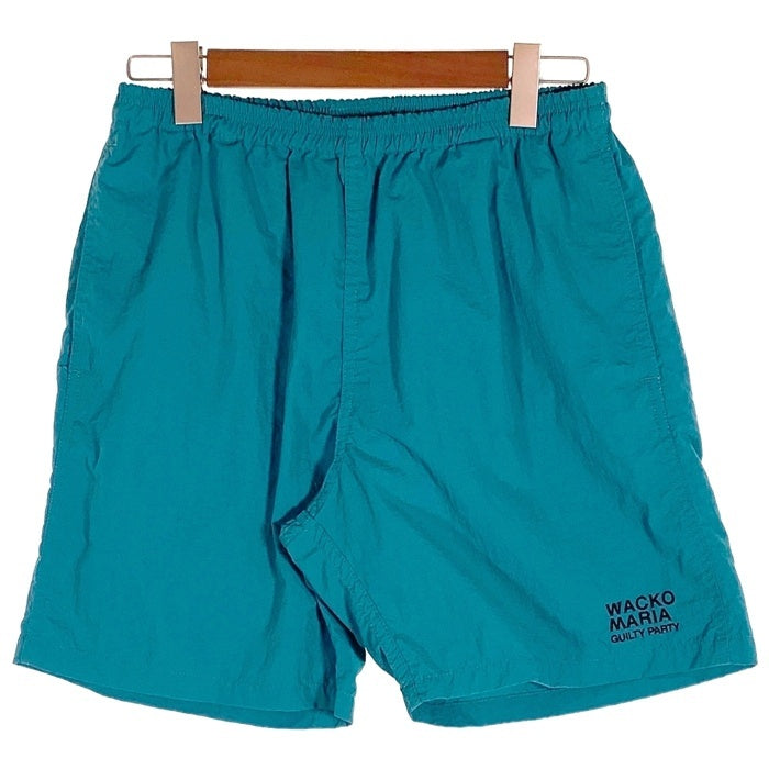 WACKO MARIA ワコマリア 24SS ナイロン BOARD SHORTS ボードショーツ エメラルドグリーン Size L 福生店