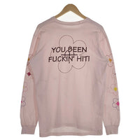 SUPREME シュプリーム 17SS Been Hit L/S Tee ボーンヒット プリント ロングスリーブTシャツ ライトピンク Size L 福生店