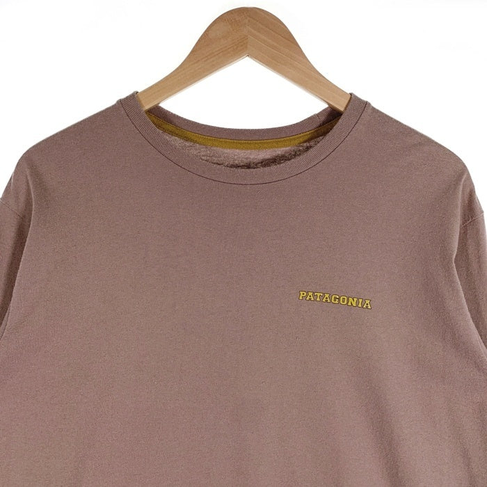 Patagonia パタゴニア M's L/S Summit Road Responsibili-Tee サミットロード 長袖 Tシャツ ロンT ピンク Size L 福生店