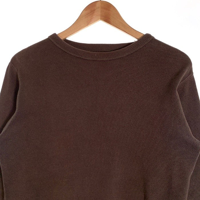 FREEWHEELERS フリーホイーラーズ Crew Neck Type L/S Underwear クルーネック ロングスリーブカットソー ブラウン Size 38 福生店