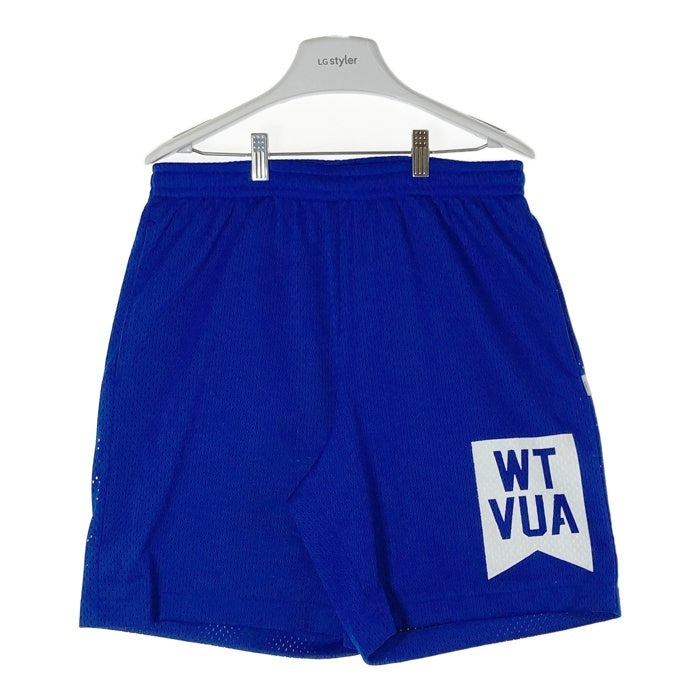 WTAPS ダブルタップス 19SS QB SHORTS POLY メッシュ ショートパンツ ブルー 191ATDT-CSM30 Size 03 瑞穂店