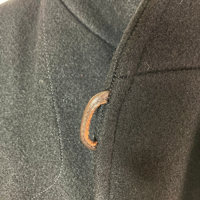 JELADO ジェラード DONKEY COAT ドンキーコート  レザー切り替え ピーコート ブラック size38 瑞穂店
