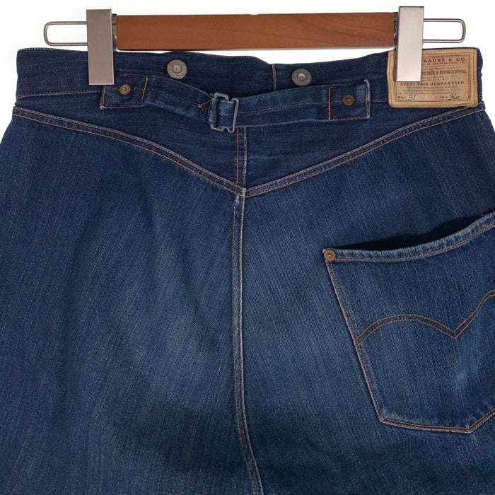 00's Levi's リーバイス 125周年 ボタン裏822 シンチバック 赤耳 セルビッチ デニムパンツ インディゴ USA製 Size W31 福生店
