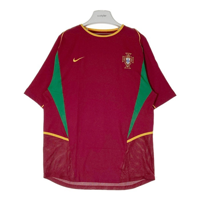 NIKE ナイキ 2002 ポルトガル代表 ホーム サッカー ユニフォーム ボルドー sizeM 瑞穂店