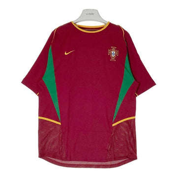 NIKE ナイキ 2002 ポルトガル代表 ホーム サッカー ユニフォーム ボルドー sizeM 瑞穂店