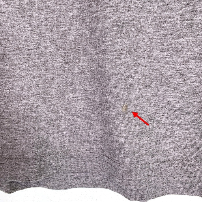 majestic マジェスティック Newyork Mets ニューヨーク メッツ アーチロゴ 半袖 Tシャツ グレー オレンジ メキシコ製 Size L 福生店