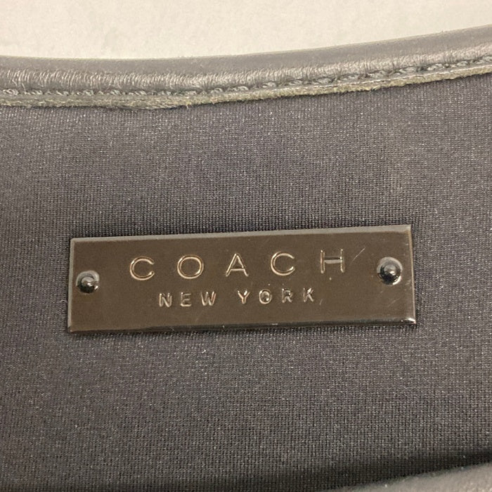 COACH コーチ ショルダーバッグ ナイロン 革 6203 ブラック 瑞穂店