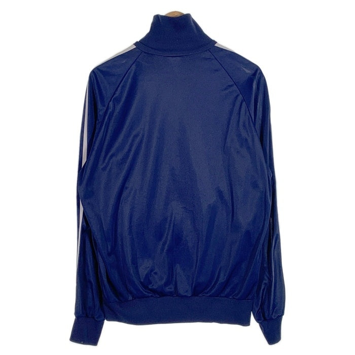 80's~ adidas アディダス Track Jacket トラックジャケット ネイビー 香港製 Size M 相当 福生店