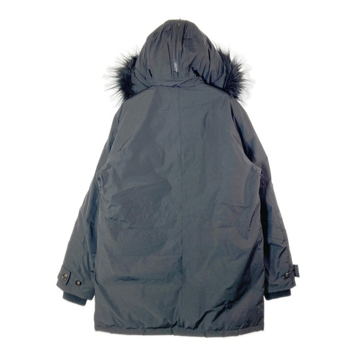 DIESEL ディーゼル W-JORGY ファー付き 中綿 モッズコート ブラック size48 瑞穂店