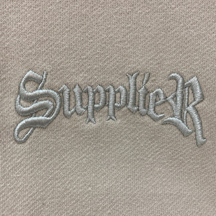 Supplier サプライヤー プルオーバースウェットパーカー ベージュ SizeL 瑞穂店