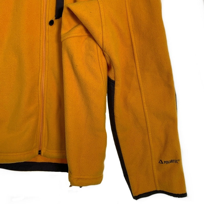 L.L.Bean エルエルビーン POLARTEC ジップアップ フリースジャケット イエロー グレー Size M 福生店