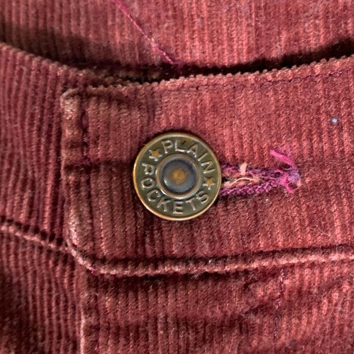 70's 80's JC Penney ジェーシーペニー ブーツカット コーデュロイ フレアパンツ バーガンディー Size ウエスト約98cm 福生店