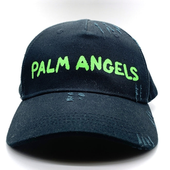 Palm Angels パームエンジェルス CAPPELLO BASEBALL CAP カッペッロ ベースボールキャップ ブラック グリーン PMLB094S24FAB001 福生店