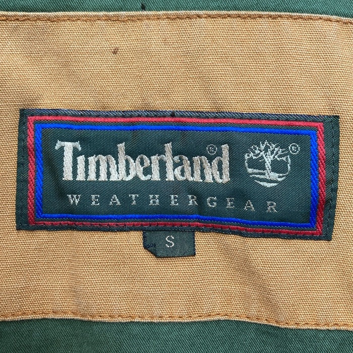 Timberland ティンバーランド キャンバスコットン スタンドカラーブルゾン ジャケット ベージュ Size S 瑞穂店