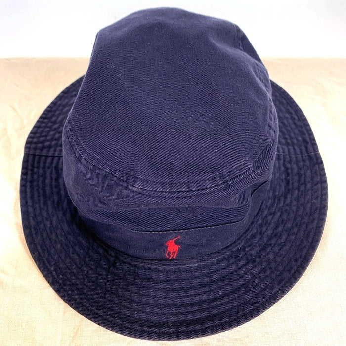 Polo by Ralph Lauren ポロラルフローレン バケットハット ネイビー Size L 福生店