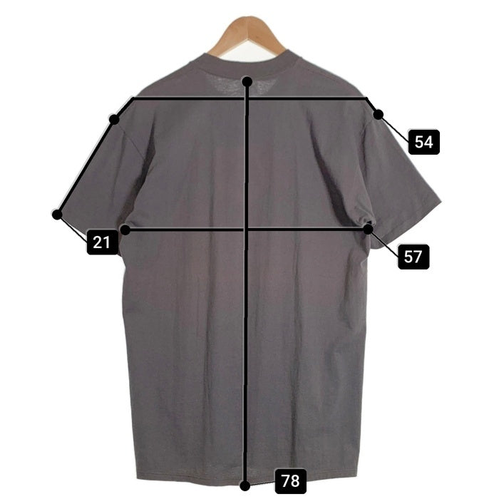 90's Anarchic Adjustment アナーキック アジャストメント サークル Aロゴ 半袖 Tシャツ チャコール USA製 Size XL 福生店