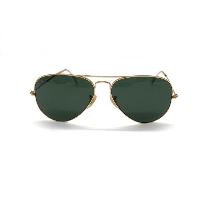 Ray-Ban レイバン RB3025 W3400 イタリア製 AVIATOR アビエーター サングラス ゴールドフレーム グリーンレンズ size58/14/135 瑞穂店
