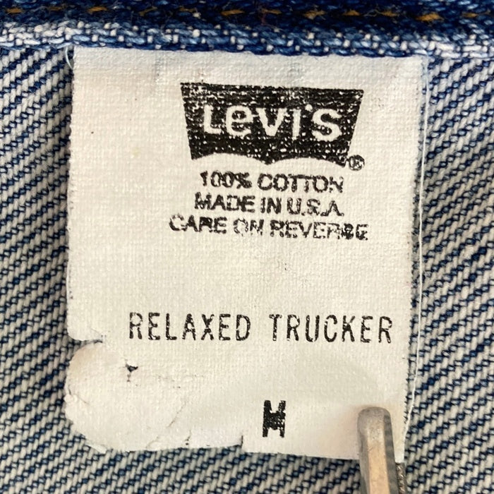00's Levi's リーバイス 70507-0389 デニムトラッカージャケット インディゴ USA製 SizeM 瑞穂店