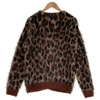 HYSTERIC GLAMOUR ヒステリックグラマー アルパカ混 ニットカーディガン レオパード 02213ND04 Size S 福生店