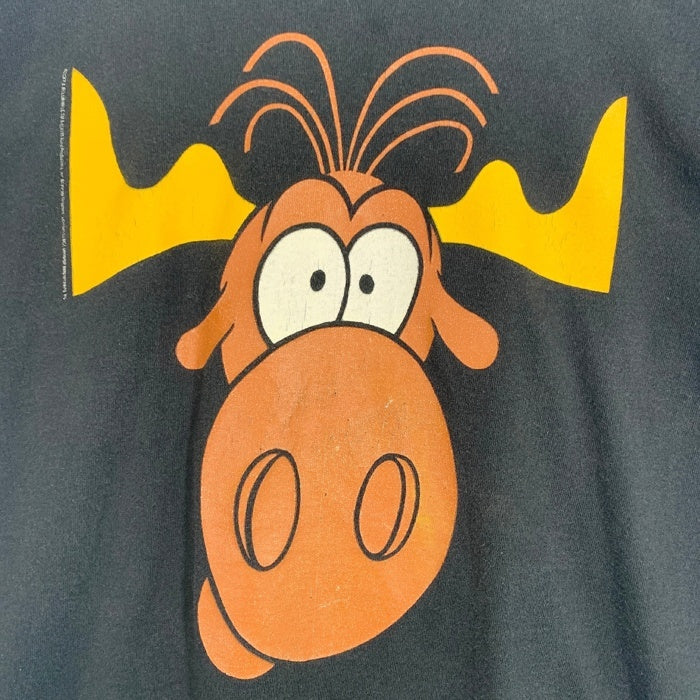 90's TACO BELL タコベル GREETINGS TACO LOVERS プリントTシャツ ブラック FRUIT USA製 Size XXL 福生店