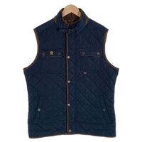 BELSTAFF ベルスタッフ キルティングベスト ネイビー Size XXL 福生店