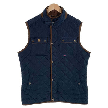 BELSTAFF ベルスタッフ キルティングベスト ネイビー Size XXL 福生店
