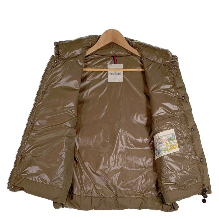 MONCLER モンクレール CHEVAL シュヴァル ダウンベスト ポリエステル ベージュ モンクレールジャパン size 3 福生店