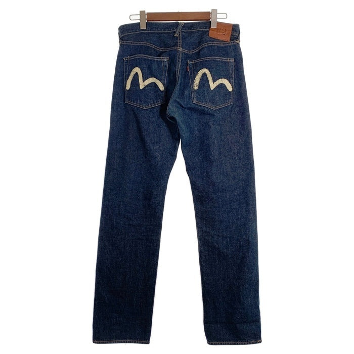 EVISU エヴィス No.2 ストレートデニムパンツ カモメペイント インディゴ LOT2000 Size 34×35 福生店