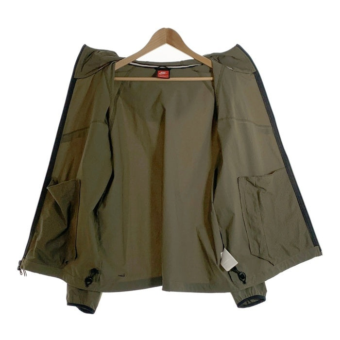 NIKE ナイキ TECH WINDRUNNER WOVEN FZ JACKET テック ウィンドランナー ウーブン ジップアップ ジャケット オリーブ HM7152-223 Size L 福生店