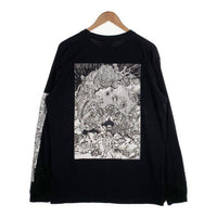 AKIRA アキラ ART OF WALL L/S TEE プリント ロングスリーブTシャツ ブラック Size XL 福生店