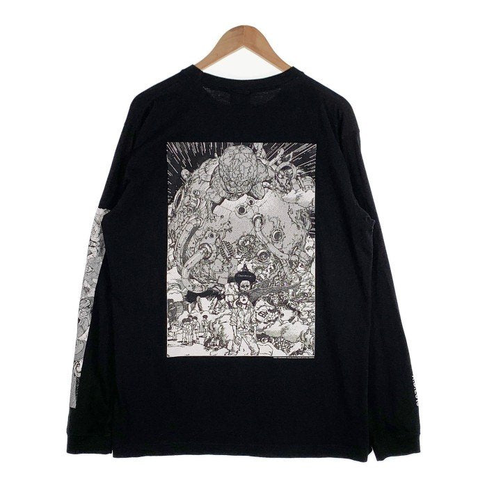 AKIRA アキラ ART OF WALL L/S TEE プリント ロングスリーブTシャツ ブラック Size XL 福生店