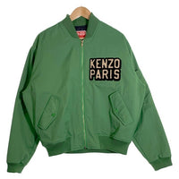 KENZO PARIS ケンゾー ELEVATED FLIGHT BOMBER ワッペン フライトジャケット ボンバー グリーン FD55BL1279OC Size 不明 福生店