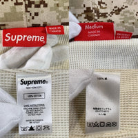 SUPREME シュプリーム 17AW Arc Logo Thermal Zip Up Sweatshirt アーチロゴ サーマルジップアップ スウェットパーカー Tan Digi Camo タン デジカモ Size M 福生店