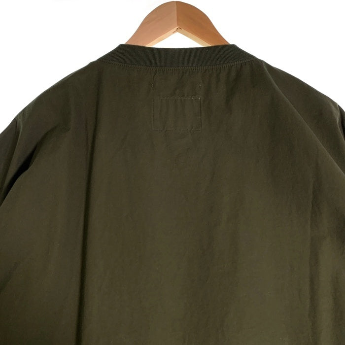WTAPS ダブルタップス 23SS SMOCK SS COTTON WEATHER スモック ショートスリーブシャツ コットン プルオーバー グリーン 231TQDT-SHM06 Size 04 福生店