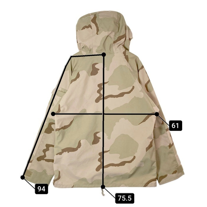 US ARMY アメリカ軍 05年会計 ECWCS GEN1 PARKA COLD WEATHER ジャケット デザートカモ sizeM-R 瑞穂店