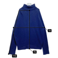 Acne Studios アクネステュディオズ 29C176 カシミヤ混 タートルネックセーター ネイビー sizeXL 瑞穂店