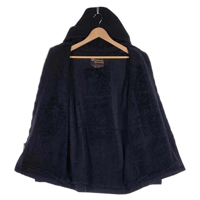 60's Oakbrook Sportswear オークブルックスポーツウェア ウール ジップアップジャケット ブラック TALON ヒゲロング Size L 相当 福生店