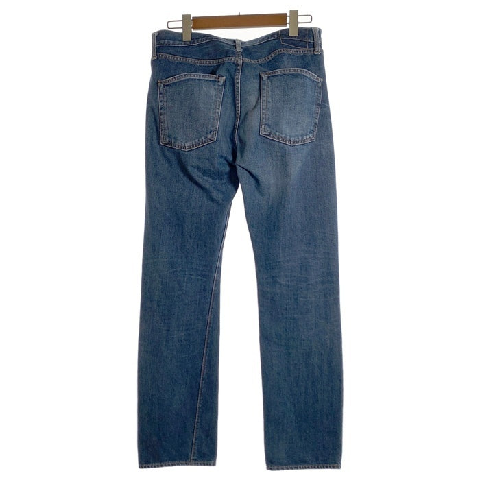 RESOLUTE リゾルト 710 テーパードデニムパンツ インディゴ セルビッジ ボタンフライ Size 34 福生店