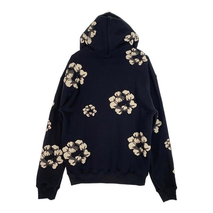 DENIM TEARS デニムティアーズ 24AW CPFM カクタスプラントフリーマーケット Wreath Hoodie リース プリント プルオーバースウェットパーカー ブラック Size L 福生店