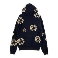 DENIM TEARS デニムティアーズ 24AW CPFM カクタスプラントフリーマーケット Wreath Hoodie リース プリント プルオーバースウェットパーカー ブラック Size L 福生店