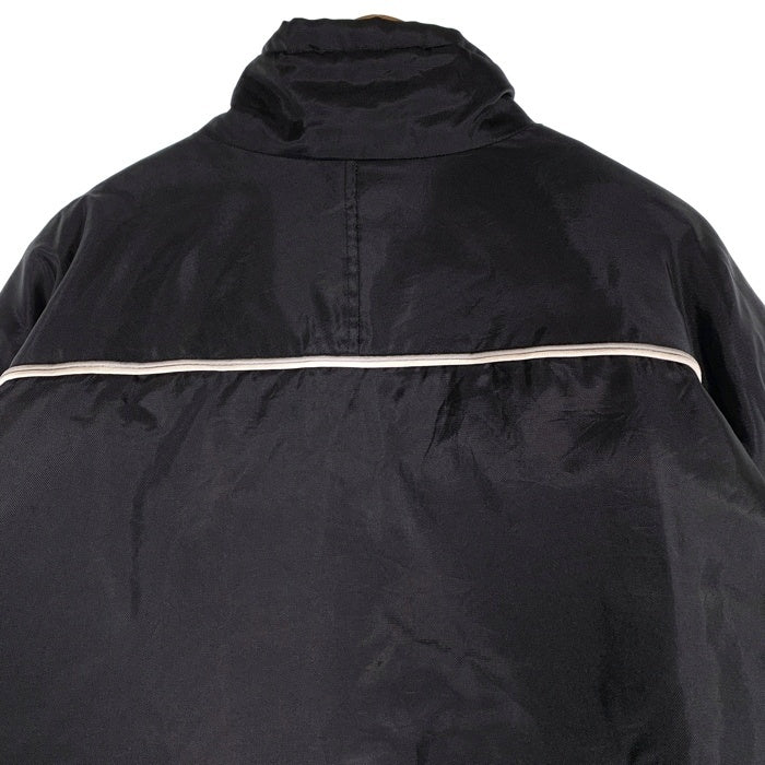 90’s UMBRO アンブロ ジップアップ ナイロンジャケット ブラック 中綿 パイピング Size UK M 福生店