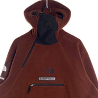SUPREME シュプリーム 22AW THE NORTH FACE ノースフェイス Steep Tech Fleece Pullover スティープテック フリースプルオーバー パーカー ブラウン NA52208I Size L 福生店
