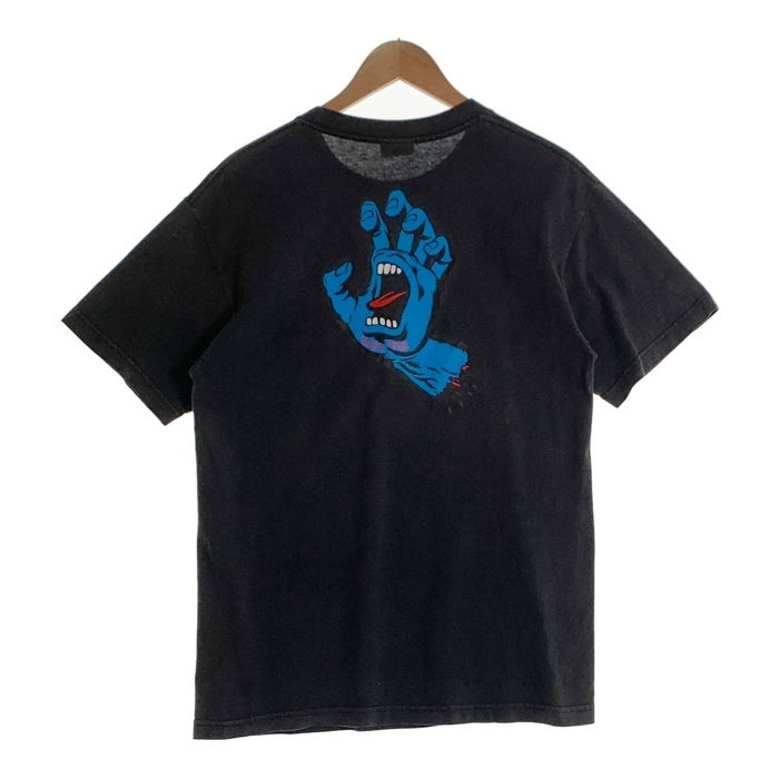 90's SANTA CRUZ サンタクルーズ 半袖 プリント Tシャツ ブラック Size L相当 福生店